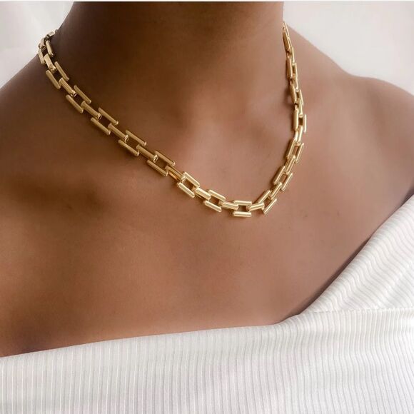 HENRIGIRL Jewelry - HENRIGIRL Raelynn Adjustable Gold Necklace NWT